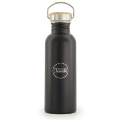 LACD - Steel Bottle Wood Closure - Gourde -Camping Équipement Boutique lacd steel bottle wood closure gourde 1