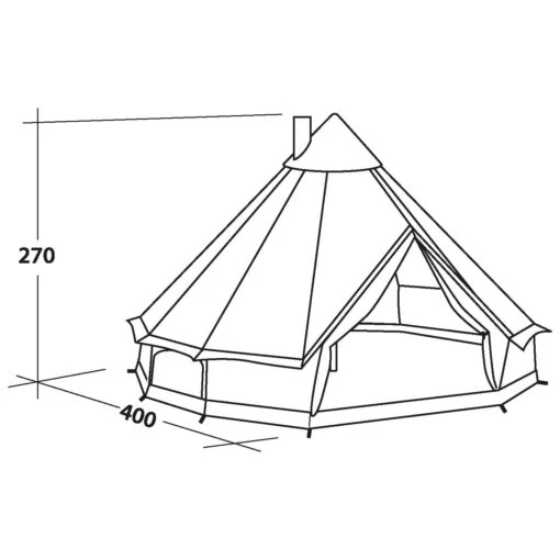 Robens - Klondike - Tente De Groupe -Camping Équipement Boutique robens klondike tente de groupe detail 2