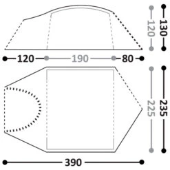 Spatz - Starling 3 BTC - Tente 3 Places -Camping Équipement Boutique spatz starling 3 btc tente 3 places detail 6