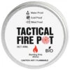 TACTICAL FOODPACK - Tactical Fire Pot - Réchaud à Combustible Sec -Camping Équipement Boutique tactical foodpack tactical fire pot rechaud a combustible sec