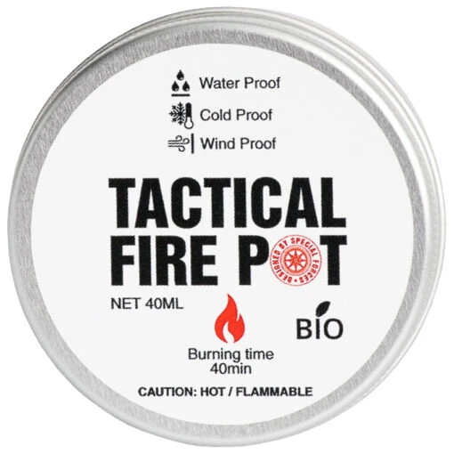 TACTICAL FOODPACK - Tactical Fire Pot - Réchaud à Combustible Sec -Camping Équipement Boutique tactical foodpack tactical fire pot rechaud a combustible sec