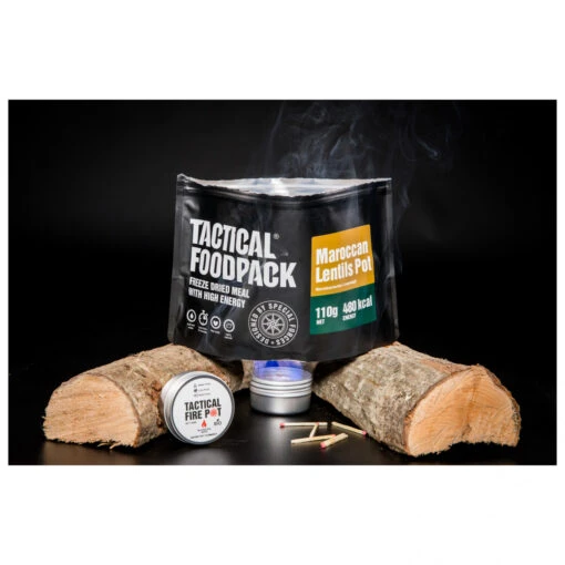 TACTICAL FOODPACK - Tactical Fire Pot - Réchaud à Combustible Sec -Camping Équipement Boutique tactical foodpack tactical fire pot rechaud a combustible sec detail 2